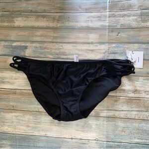 NWT Arizona Jeans Co Black Bikini Bottoms Women’s XXL